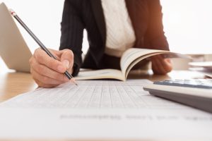 auditor verify the accuracy of the information in the report